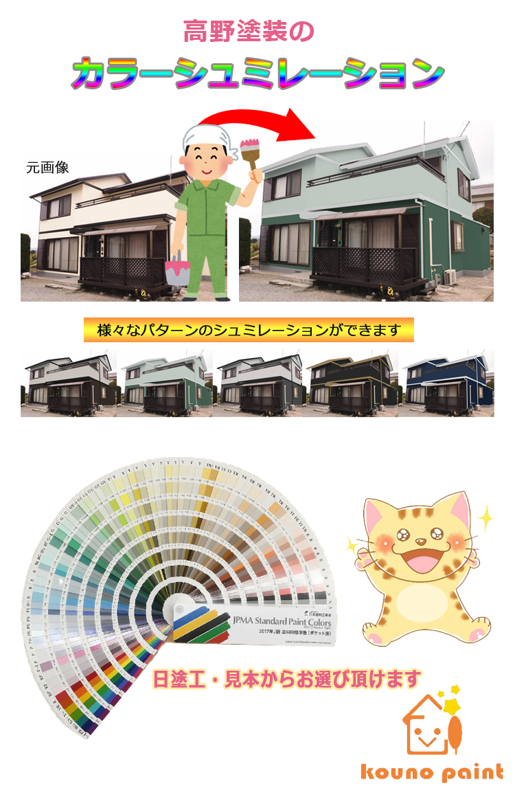 カラーシュミレーション